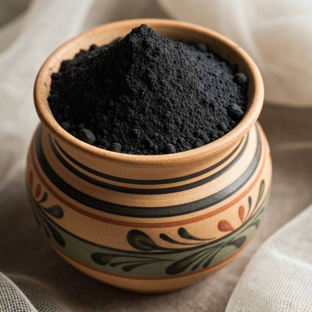Black maca root powder